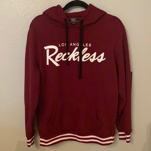 Maroon Reckless sweatshirt